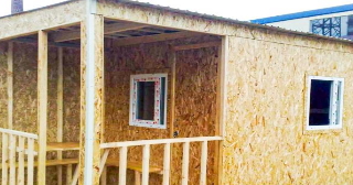Сарай из дерева под ключ в Сосновом Бору – строительствопо цене от 41744 рублей