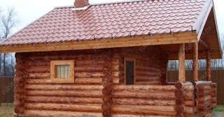 Баня из сруба под ключ в Сосновом Бору - Цена от 135668 руб. - Строй-Мск