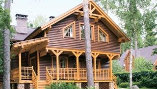 Строительство двухэтажного деревянного дома в Сосновом Бору - Строй-Мск от 135668 рублей