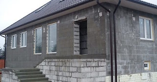 Фасад из газобетона для дома в Сосновом Бору - Строй-Мск, качественная отделка от 2088 руб.
